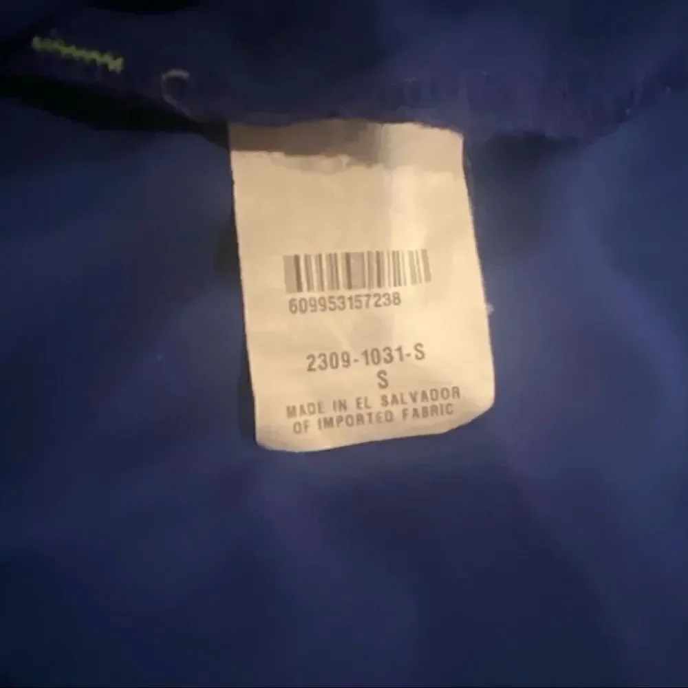 Jockey Scrub Top Size Small Blue